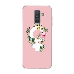 CaseCompany Venus: Samsung Galaxy A6 Plus (2018) Transparant Hoesje