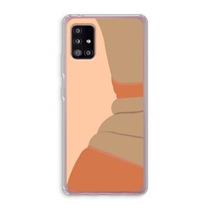 CaseCompany Bikini: Samsung Galaxy A51 5G Transparant Hoesje