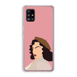 CaseCompany Confidence: Samsung Galaxy A51 5G Transparant Hoesje