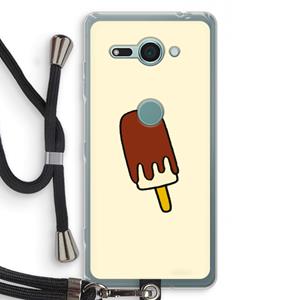 CaseCompany Frisco: Sony Xperia XZ2 Compact Transparant Hoesje met koord