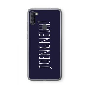CaseCompany Joengneuh!: Samsung Galaxy A11 Transparant Hoesje