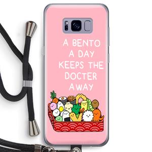 CaseCompany Bento a day: Samsung Galaxy S8 Transparant Hoesje met koord