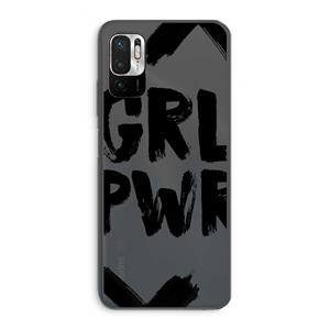 CaseCompany Girl Power #2: Xiaomi Redmi Note 10 5G Transparant Hoesje