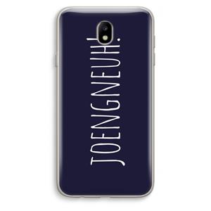 CaseCompany Joengneuh!: Samsung Galaxy J7 (2017) Transparant Hoesje