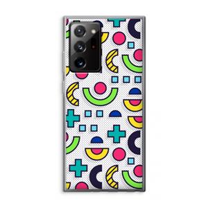 CaseCompany 8-bit N°6: Samsung Galaxy Note 20 Ultra / Note 20 Ultra 5G Transparant Hoesje