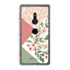 CaseCompany Sweet heaven geometrics: Sony Xperia XZ2 Transparant Hoesje