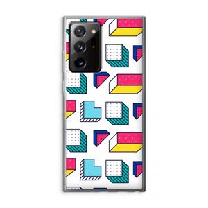 CaseCompany 8-bit N°7: Samsung Galaxy Note 20 Ultra / Note 20 Ultra 5G Transparant Hoesje