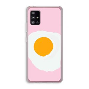 CaseCompany Sunny side up: Samsung Galaxy A51 5G Transparant Hoesje