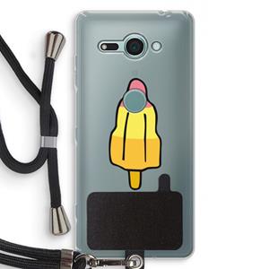 CaseCompany Raketijsje: Sony Xperia XZ2 Compact Transparant Hoesje met koord
