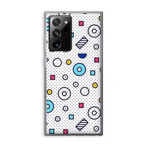 CaseCompany 8-bit N°9: Samsung Galaxy Note 20 Ultra / Note 20 Ultra 5G Transparant Hoesje