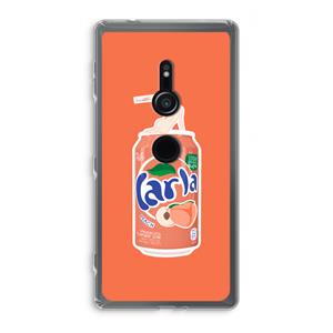 CaseCompany S(peach)less: Sony Xperia XZ2 Transparant Hoesje