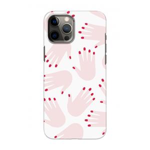 CaseCompany Hands pink: Volledig geprint iPhone 12 Pro Hoesje