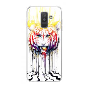 CaseCompany Fading: Samsung Galaxy A6 Plus (2018) Transparant Hoesje