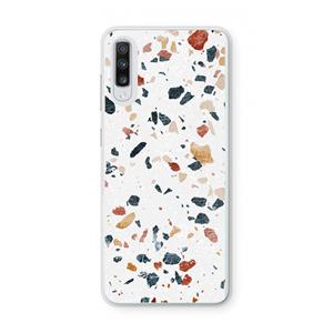 CaseCompany Terrazzo N°4: Samsung Galaxy A70 Transparant Hoesje