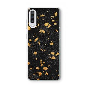 CaseCompany Terrazzo N°7: Samsung Galaxy A70 Transparant Hoesje