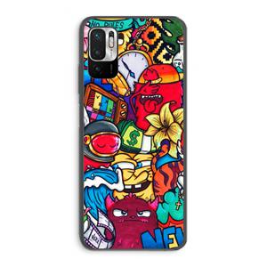CaseCompany No Rules: Xiaomi Redmi Note 10 5G Transparant Hoesje