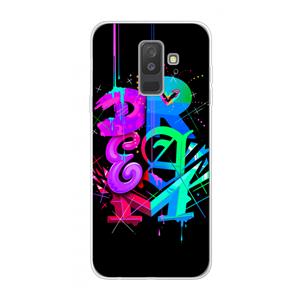 CaseCompany Dream: Samsung Galaxy A6 Plus (2018) Transparant Hoesje