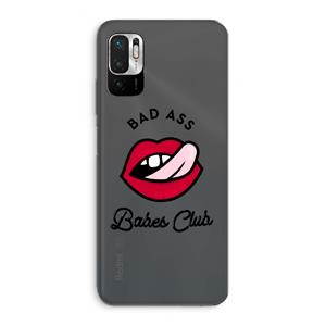 CaseCompany Badass Babes Club: Xiaomi Redmi Note 10 5G Transparant Hoesje