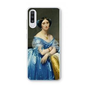 CaseCompany Eleonore: Samsung Galaxy A70 Transparant Hoesje