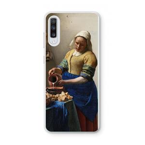 CaseCompany The Milkmaid: Samsung Galaxy A70 Transparant Hoesje
