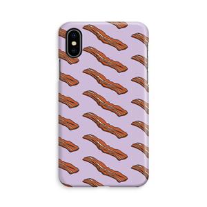 CaseCompany Bacon to my eggs #2: iPhone X Volledig Geprint Hoesje