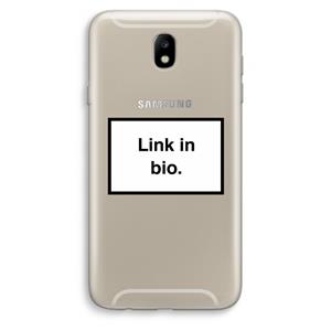 CaseCompany Link in bio: Samsung Galaxy J7 (2017) Transparant Hoesje