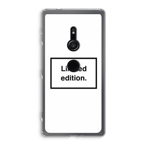 CaseCompany Limited edition: Sony Xperia XZ2 Transparant Hoesje