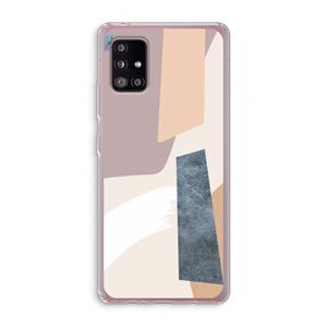 CaseCompany Luca: Samsung Galaxy A51 5G Transparant Hoesje