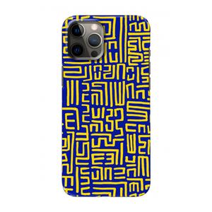 CaseCompany Majorelle Blue Print: Volledig geprint iPhone 12 Pro Hoesje