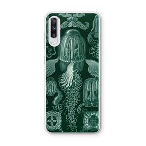 CaseCompany Haeckel Cubomedusae: Samsung Galaxy A70 Transparant Hoesje