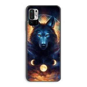 CaseCompany Wolf Dreamcatcher: Xiaomi Redmi Note 10 5G Transparant Hoesje