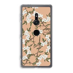 CaseCompany Blossoming spring: Sony Xperia XZ2 Transparant Hoesje