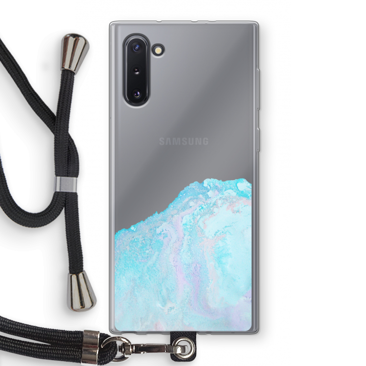 CaseCompany Fantasie pastel: Samsung Galaxy Note 10 Transparant Hoesje met koord