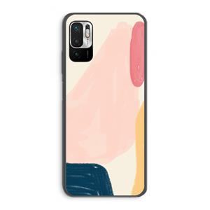 CaseCompany Saturday Flow: Xiaomi Redmi Note 10 5G Transparant Hoesje