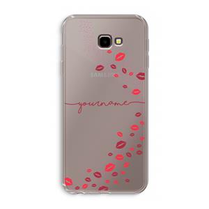 CaseCompany Kusjes: Samsung Galaxy J4 Plus Transparant Hoesje