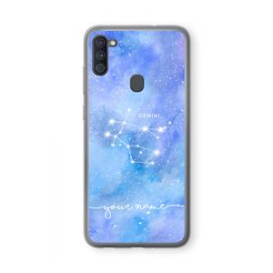CaseCompany Sterrenbeeld - Licht: Samsung Galaxy A11 Transparant Hoesje