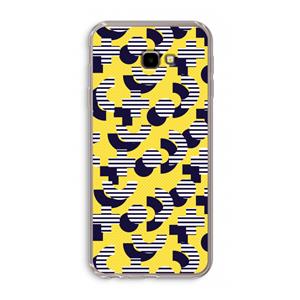 CaseCompany 8-bit N°3: Samsung Galaxy J4 Plus Transparant Hoesje