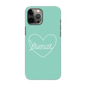 CaseCompany Friends heart pastel: Volledig geprint iPhone 12 Pro Hoesje