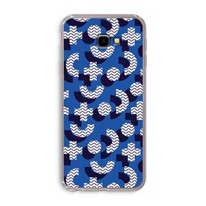 CaseCompany 8-bit N°5: Samsung Galaxy J4 Plus Transparant Hoesje