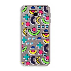 CaseCompany 8-bit N°6: Samsung Galaxy J4 Plus Transparant Hoesje