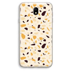 CaseCompany Terrazzo N°13: Samsung Galaxy J7 (2017) Transparant Hoesje