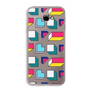 CaseCompany 8-bit N°7: Samsung Galaxy J4 Plus Transparant Hoesje