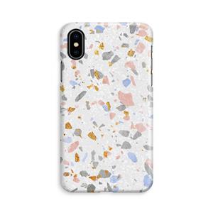 CaseCompany Terrazzo N°8: iPhone X Volledig Geprint Hoesje