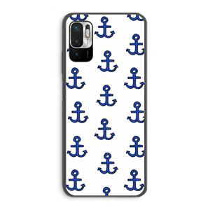 CaseCompany Ankers: Xiaomi Redmi Note 10 5G Transparant Hoesje