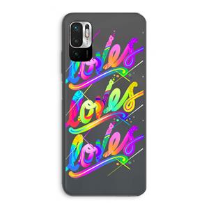 CaseCompany Loves: Xiaomi Redmi Note 10 5G Transparant Hoesje