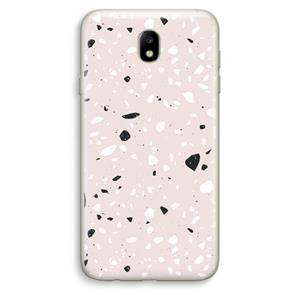 CaseCompany Terrazzo N°20: Samsung Galaxy J7 (2017) Transparant Hoesje