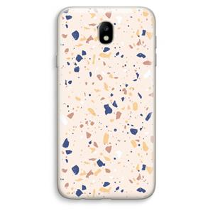 CaseCompany Terrazzo N°23: Samsung Galaxy J7 (2017) Transparant Hoesje