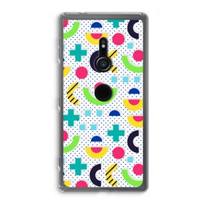 CaseCompany 8-bit N°1: Sony Xperia XZ2 Transparant Hoesje