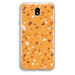 CaseCompany Terrazzo N°24: Samsung Galaxy J7 (2017) Transparant Hoesje