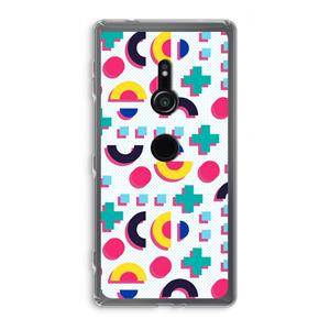 CaseCompany 8-bit N°2: Sony Xperia XZ2 Transparant Hoesje